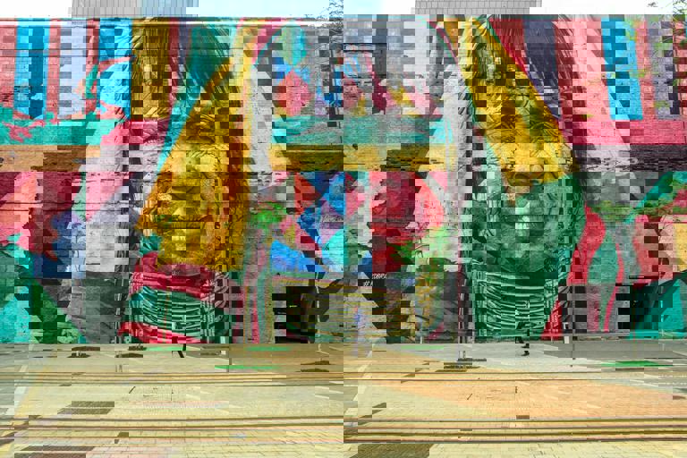 Street Mural Sparks Neighborhood Debate Over Art and Graffiti Boundaries